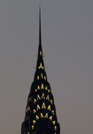 Helen Eddy photo card - Chrysler Building spire, NY - Item 200d-11