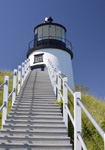 Helen Eddy photo card - Lighthouse, Owl's Head, ME - Item 294d-28