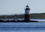 Helen Eddy photo card - Lighthouse on Ram Island, ME - Item 295d-78