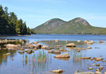 Helen Eddy photo card - Jordan Pond, Acadia National Park - Item 311d-20