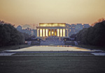 Helen Eddy photo card - Lincoln Memorial - Washington DC - Item 50d-392-26A