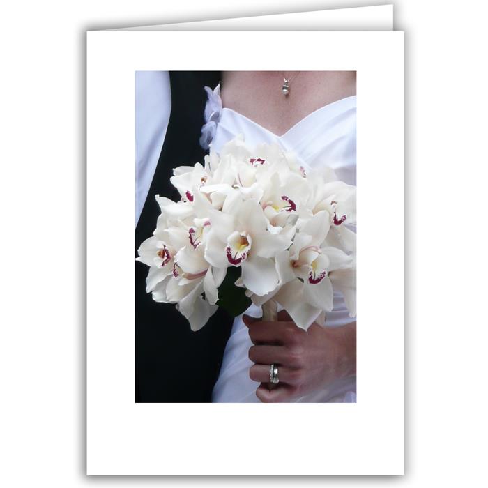 Bride and Bouquet