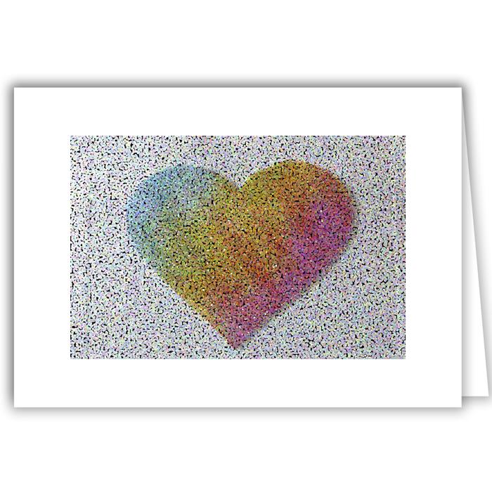 Dotted Heart Rainbow