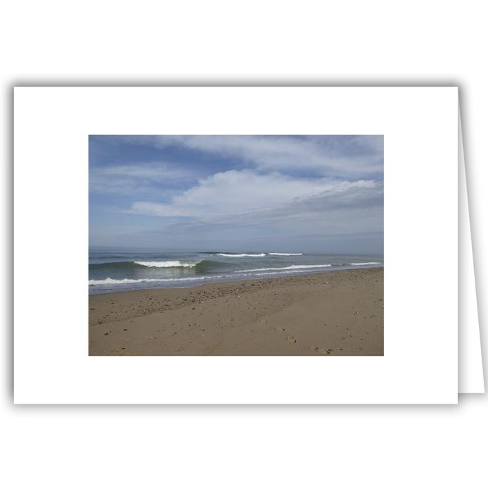 Rolling Waves on Beach