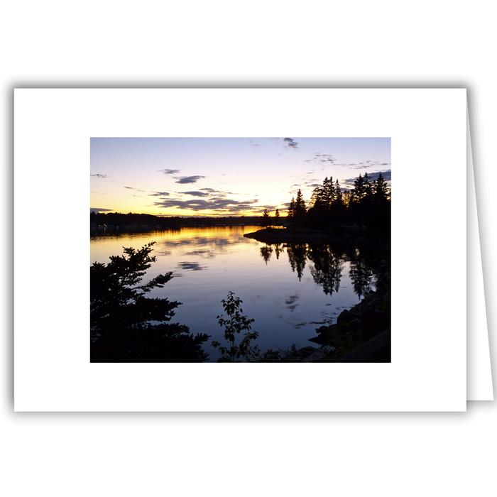 Sunset Bass Harbor, Maine