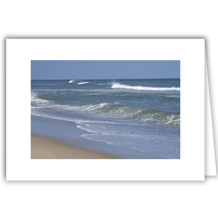 Beach with Waves - Cape Cod