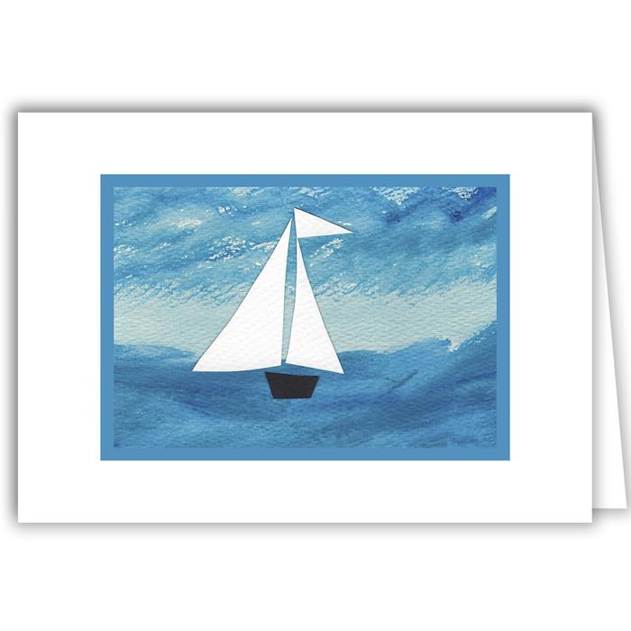 Paper Sailboat, Calm Seas