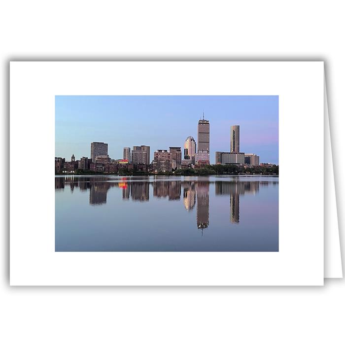 Boston at Dawn - Back Bay Skyline