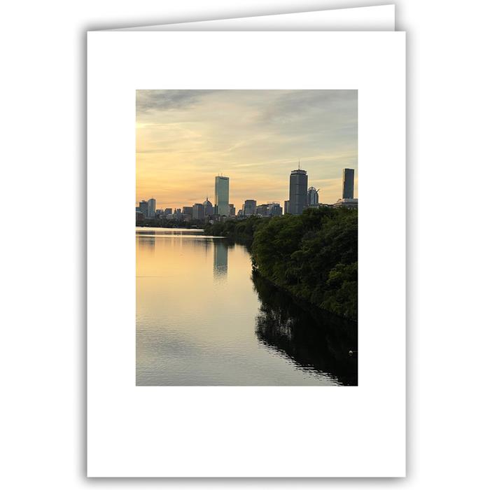 Boston at Dawn - Back Bay Skyline