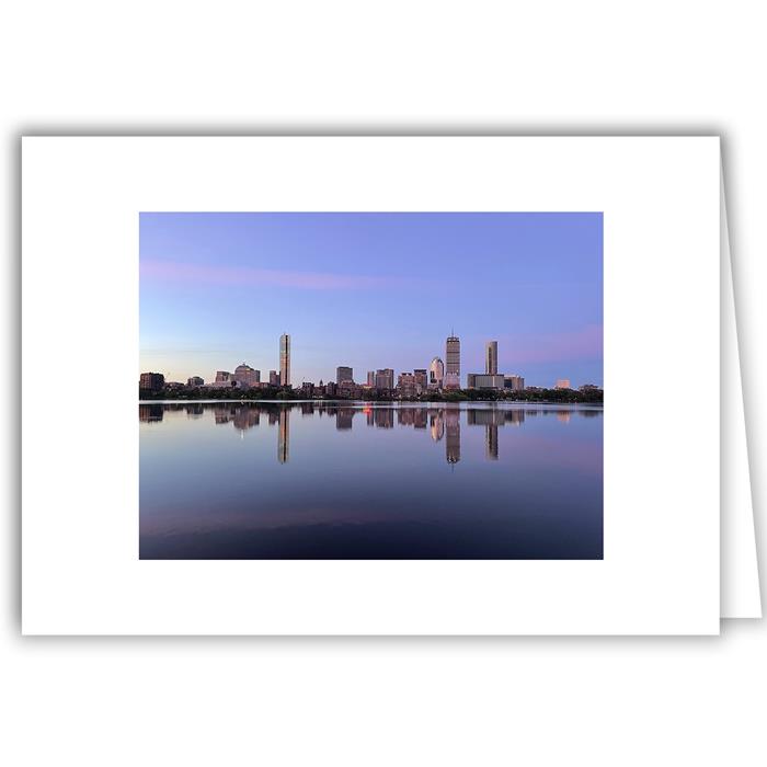 Boston at Dawn - Back Bay Skyline