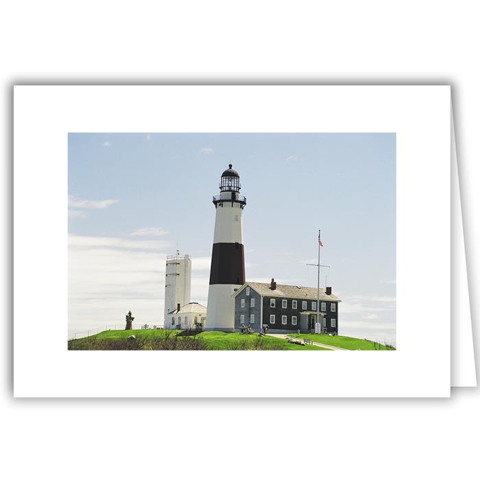 Helen Eddy photo card - Montauk Point Lighhouse - Item 1231-17A