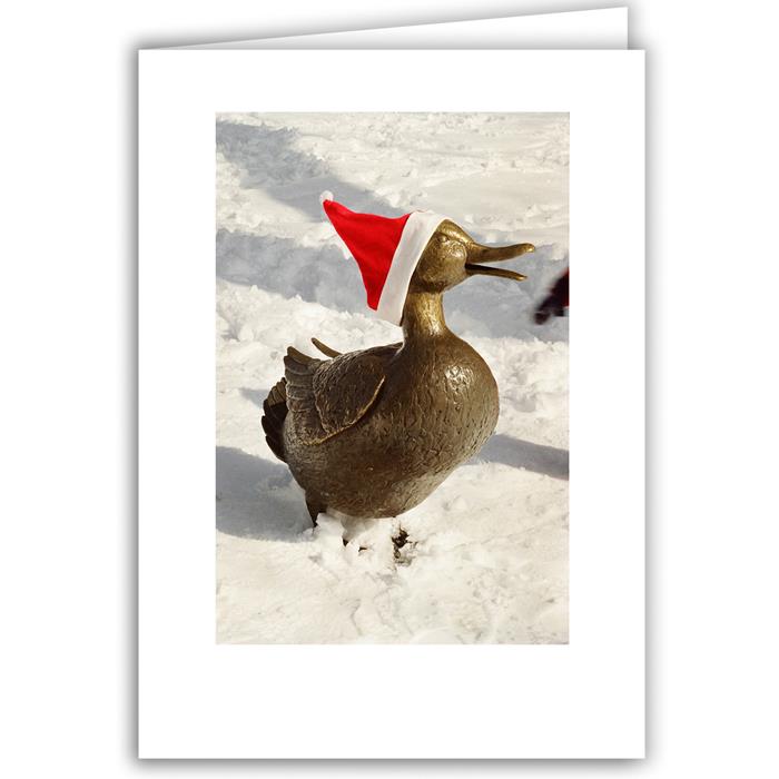 Mother Duck with Hat - Winter