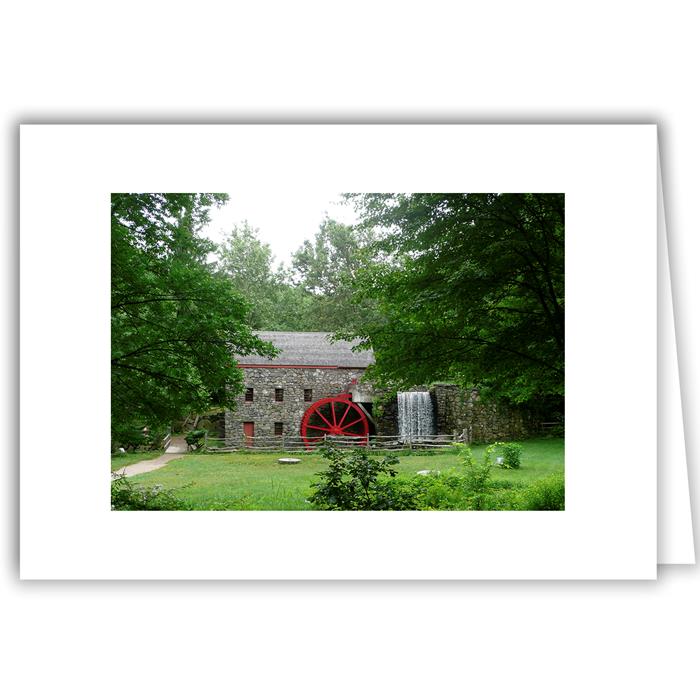 Helen Eddy photo card - Grist Mill - Item 122d-97