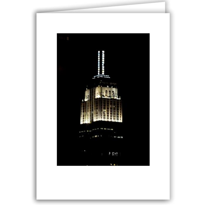 Helen Eddy photo card - Empire State Building - Item 180d-76