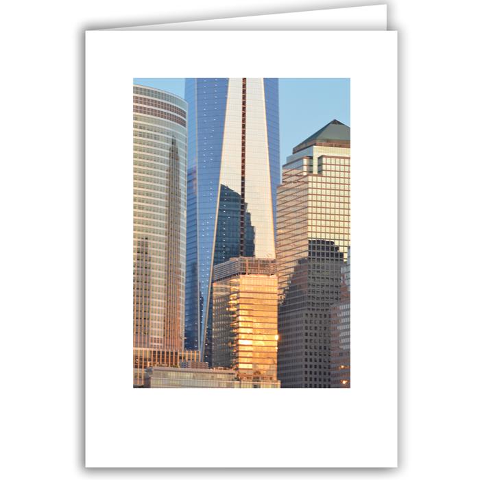 Helen Eddy photo card - Downtown Manhattan, NY - Item 199d-05