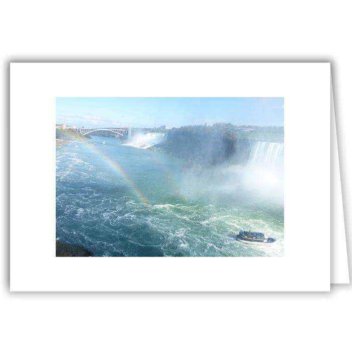 Helen Eddy photo card - Over the Rainbow, Niagra Falls, NY - Item 230d-07