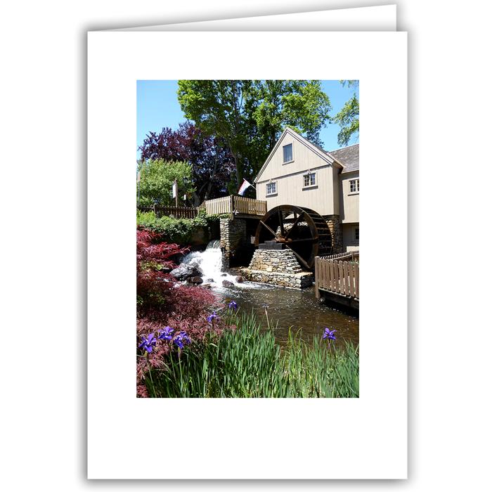 Helen Eddy photo card - Jenney Grist Mill, Plymouth, MA - Item 279d-76