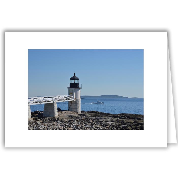 Helen Eddy photo card - Marshall Point Lighthouse, Port Clyde, ME - Item 294d-18