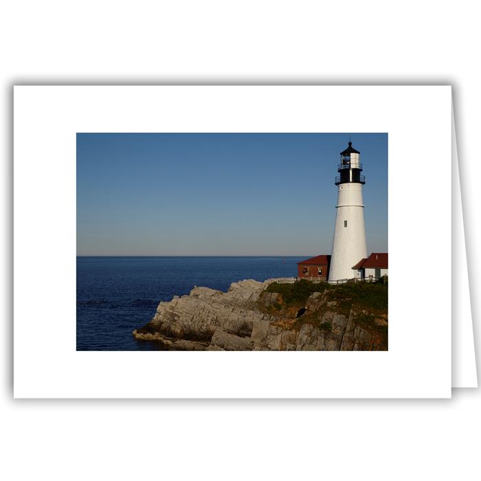 Helen Eddy photo card - Portland Head Light, Cape Elizabeth, ME - Item 294d-39