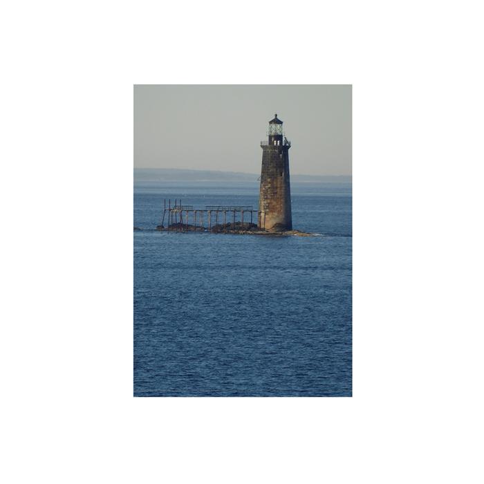 Helen Eddy photo card - Ram Island Lighthouse, Casco Bay, ME - Item 294d-41