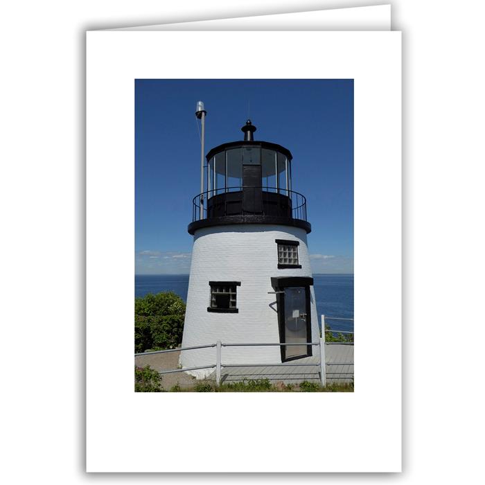 Helen Eddy photo card - Owl's Head Lighthouse, ME - Item 294d-45