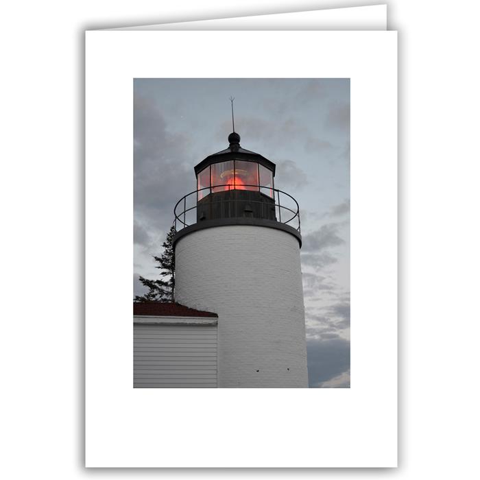 Helen Eddy photo card - Bass Harbor Lighthouse, ME - Item 294d-49