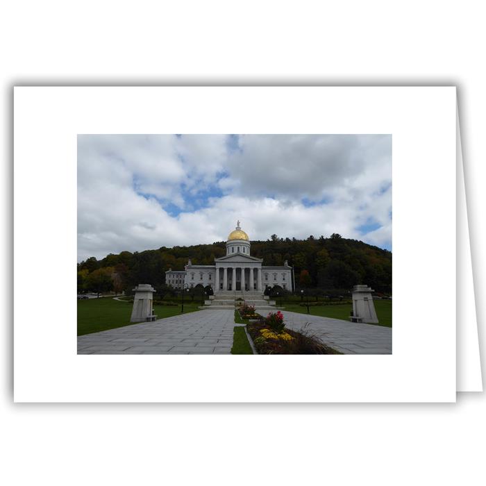 Helen Eddy photo card - Vermont State Capitol, Montpelier, VT - Item 299d-43