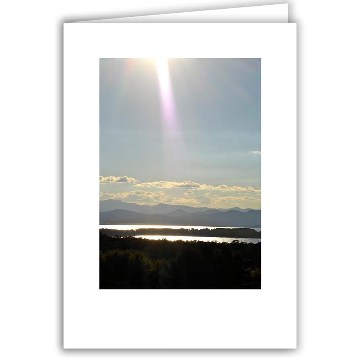 Helen Eddy photo card - Shelburne Bay, Lake Champlain, VT - Item 299d-52