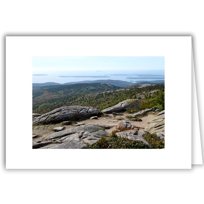 Helen Eddy photo card - Frenchman Bay, Cadillac Mountain, Acadia National Park - Item 310d-61