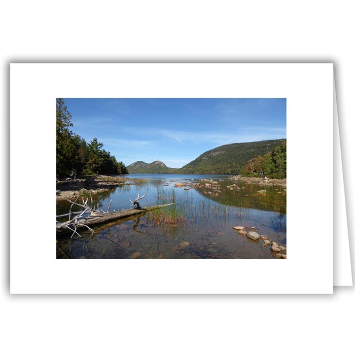 Helen Eddy photo card - Jordan Pond, Acadia National Park - Item 310d-65