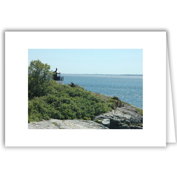 Helen Eddy photo card - Tip of Nighthouse, Newport RI - Item 36d-10