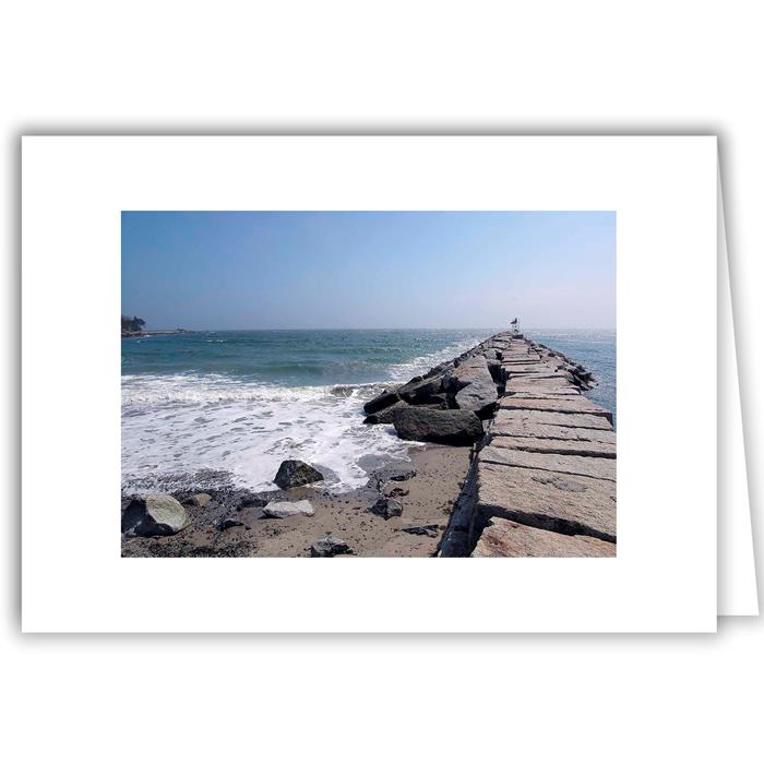 Helen Eddy photo card - Rock Path, Kennebunkport, ME - Item 47d-K84