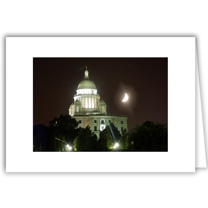 Helen Eddy photo card - Waterfire, Rhode Island - Item 48d-48