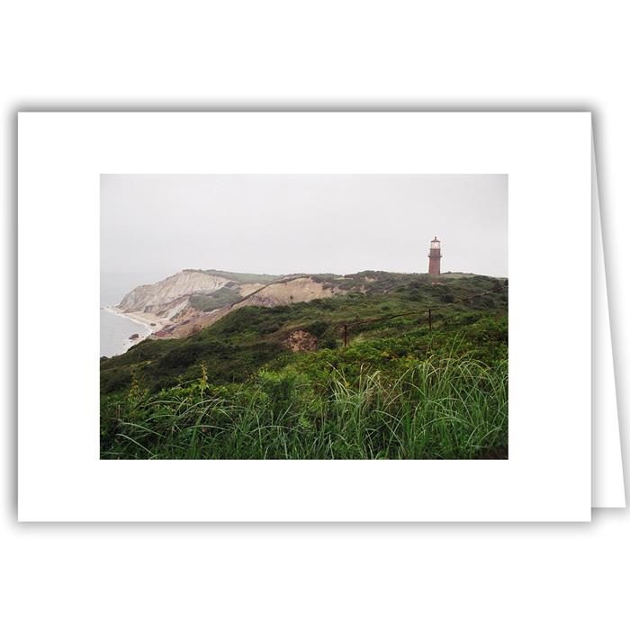 Helen Eddy photo card - Ocean Cliff View, Martha's Vineyard, MA - Item 1040-14A