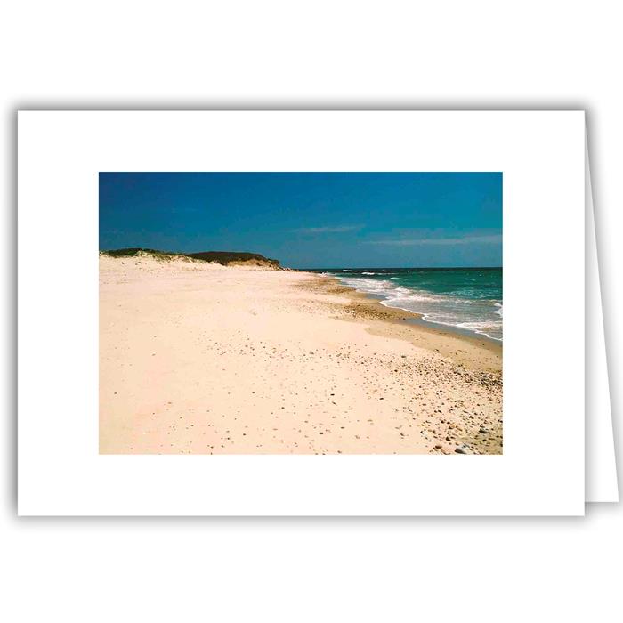 Helen Eddy photo card - That's a Lot of Beach, Block Island, RI - Item 1096-29A