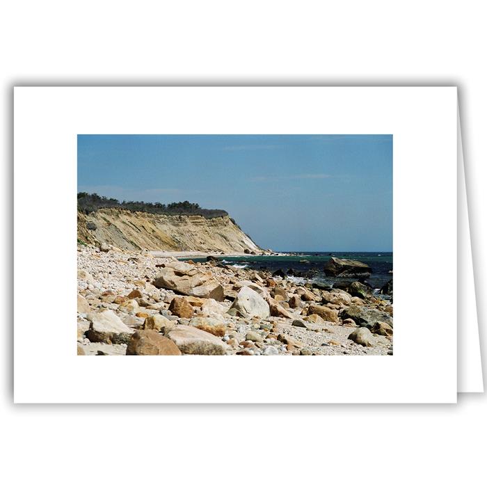 Helen Eddy photo card - Rocky Shore, Block Island, RI - Item 1096-36A