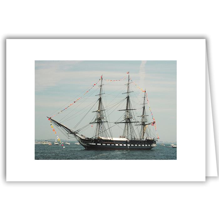 Helen Eddy photo card - USS Constitution - Item 1158-15A