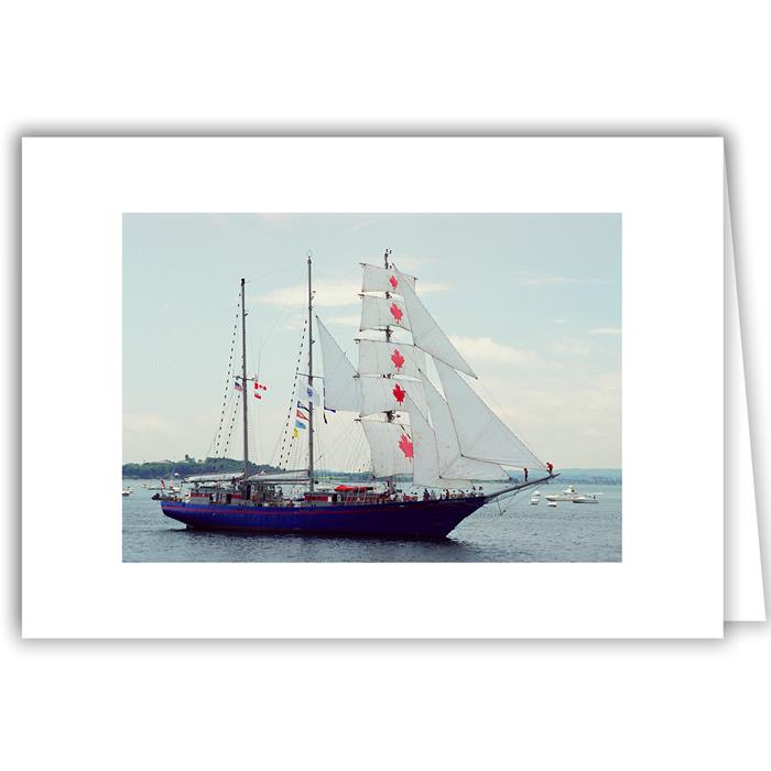 Helen Eddy photo card - Canadian Tall Ship - Item 50d-729-24