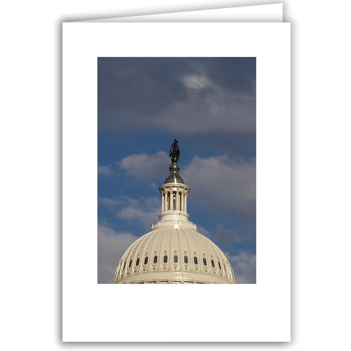 Helen Eddy photo card - US Capitol Dome - Washington DC - Item 292d-81