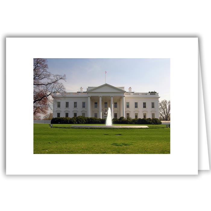 Helen Eddy photo card - White House (H) - Washington DC - Item 164d-09